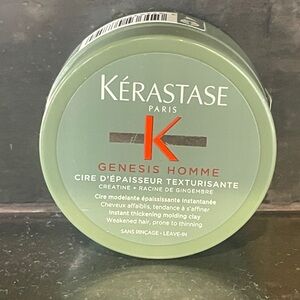 Kerastase Genesis Homme Texturizing Clay Hair Paste - New